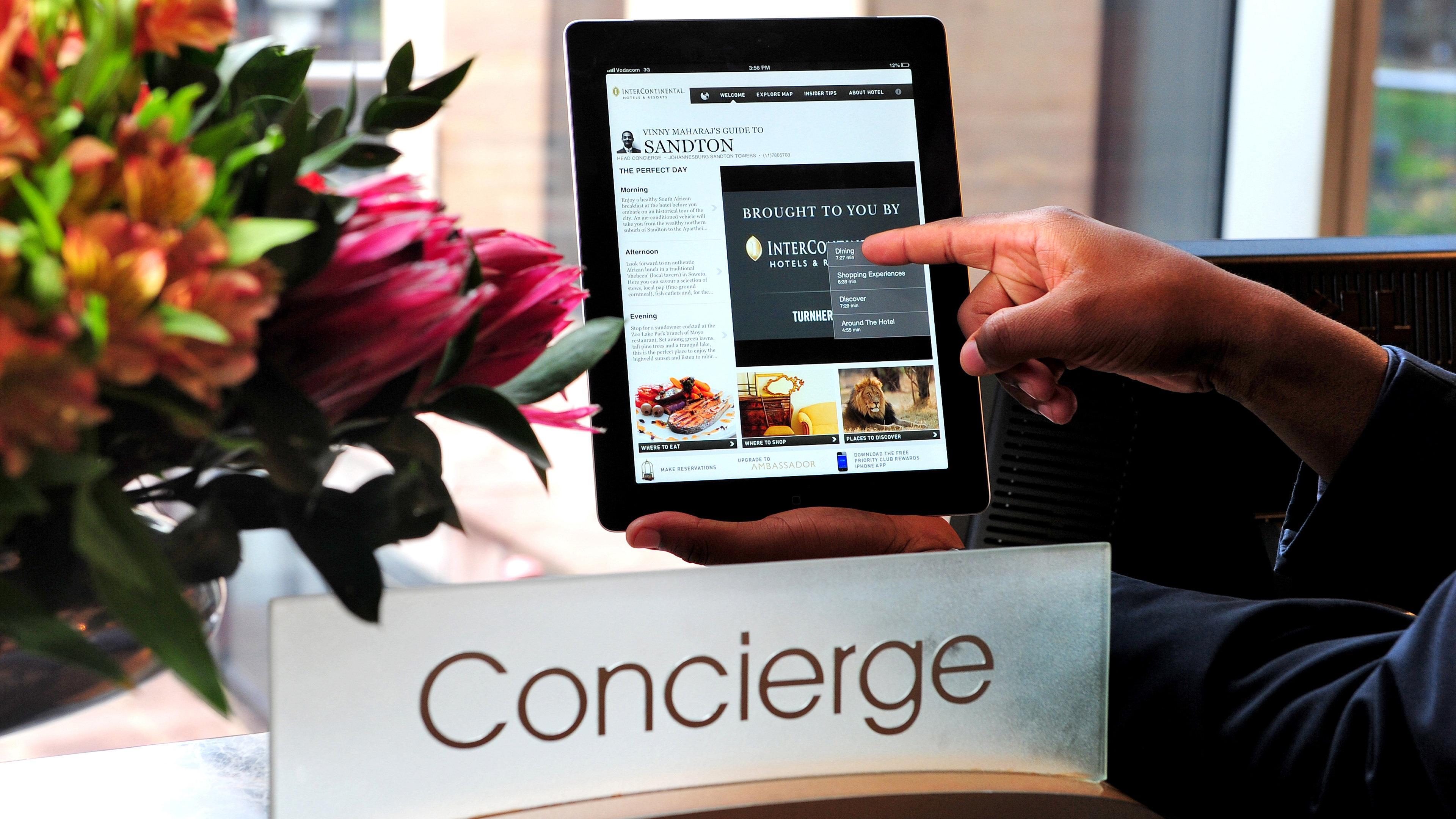 인터컨티넨탈 요하네스버그 Or 탐보 에어포트 호텔 켐턴파크 외부 사진 Concierge service